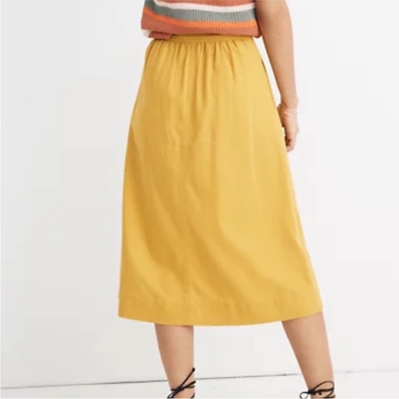Madewell Paliside Midi Linen Skirt - Picture 3 of 12